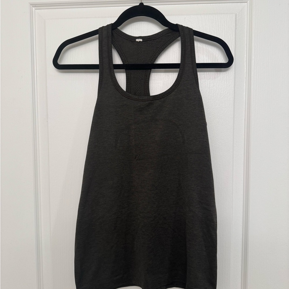 Lululemon Swiftly Tech Tank - Dark Green, Size 10
